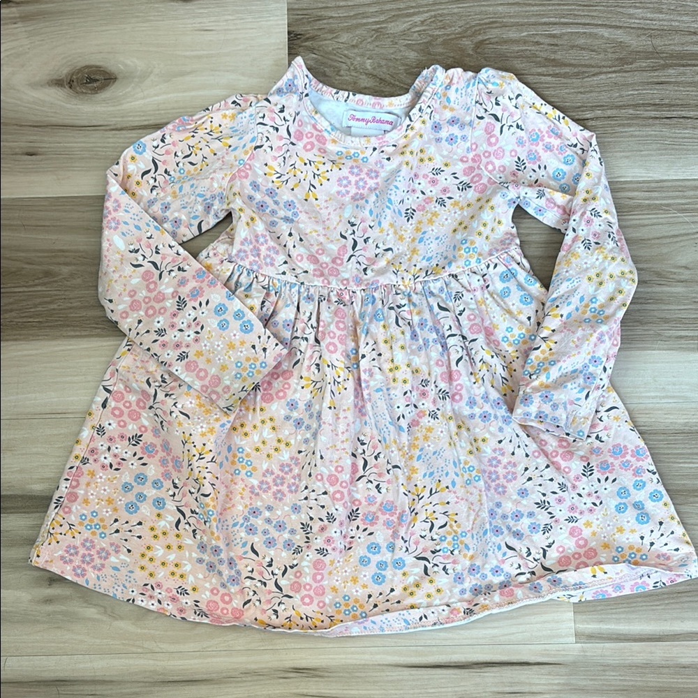 Floral Kids Dress - Multicolor